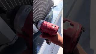 Hook up AC disconnect and condenser 