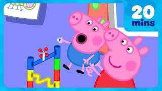 George Makes a GIANT Marble Run! 🔴 Peppa Pig | 20 Minutes George Makes a GIANT Marble Run! 🔴 Peppa Pig | 20 Minutes