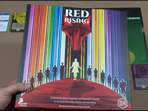 სამაგიდო თამაში - Red Rising / წითელი აღზევება - მიმოხილვა