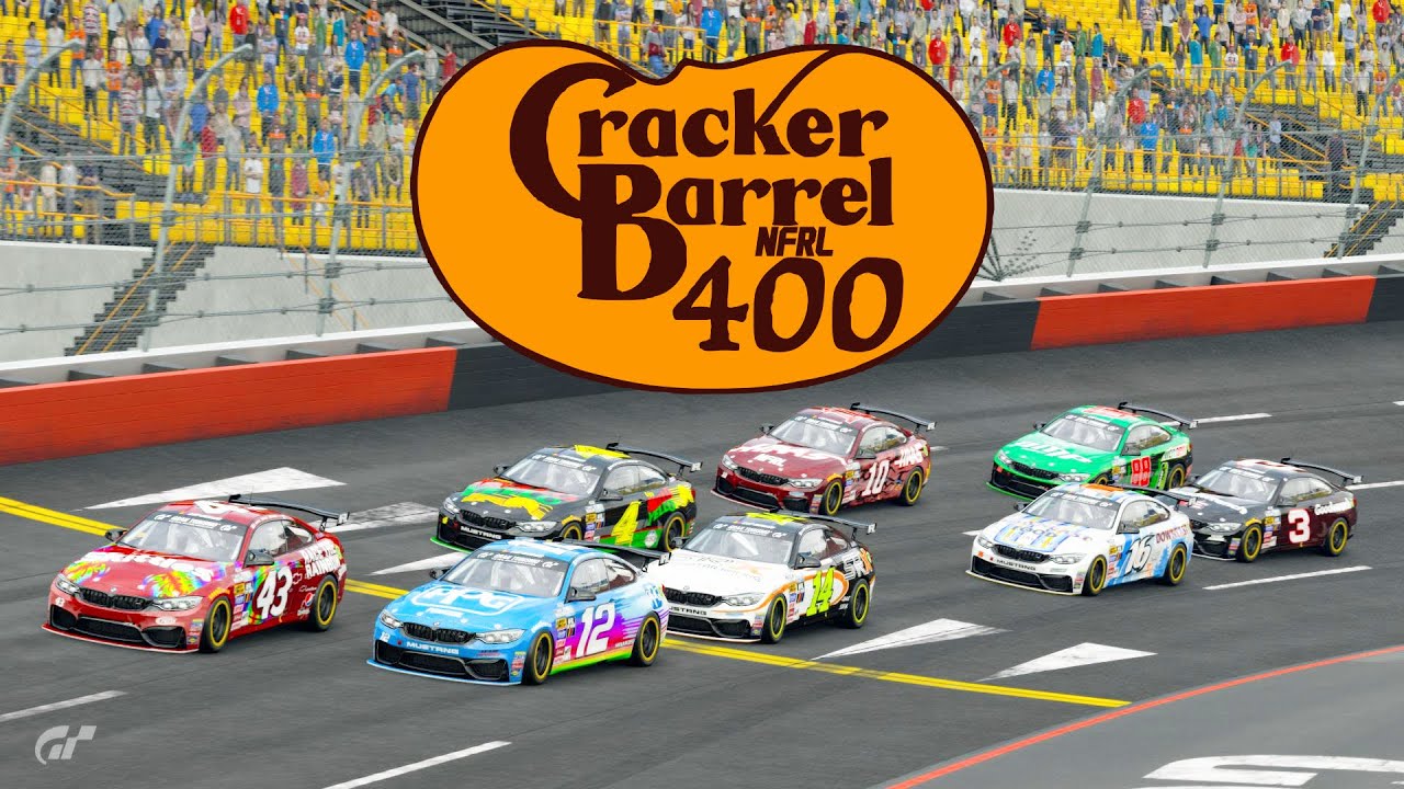 THE MOST UNLUCKY RESTART | Cracker Barrel 400 | NASCAR League Race Highlights (NFRL)