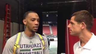 Malcolm Thomas at NBA Summer League with Jazz: I'm still grinding