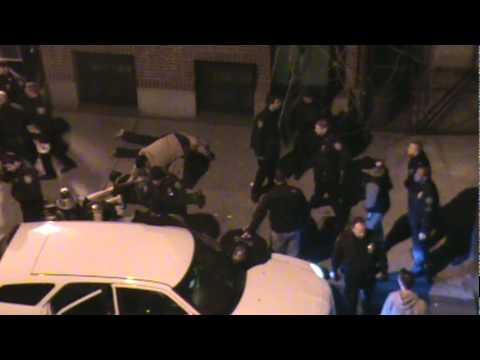 ALLEGED POLICE BEATING: Jonathan Baez and Louis Mi...