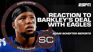 Saquon Barkley to the Philadelphia Eagles was PRIORTIZED - Adam Schefter | SportsCenter