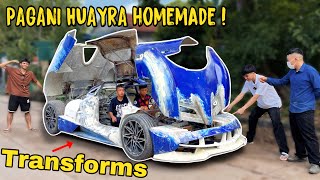 PAGANI HUAYRA transforms !