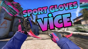 CS GO SKIN PACK SPORT GLOVE "VICE" FOR CS 1.6 // HD CS:GO SKIN PACK FOR CS 1.6