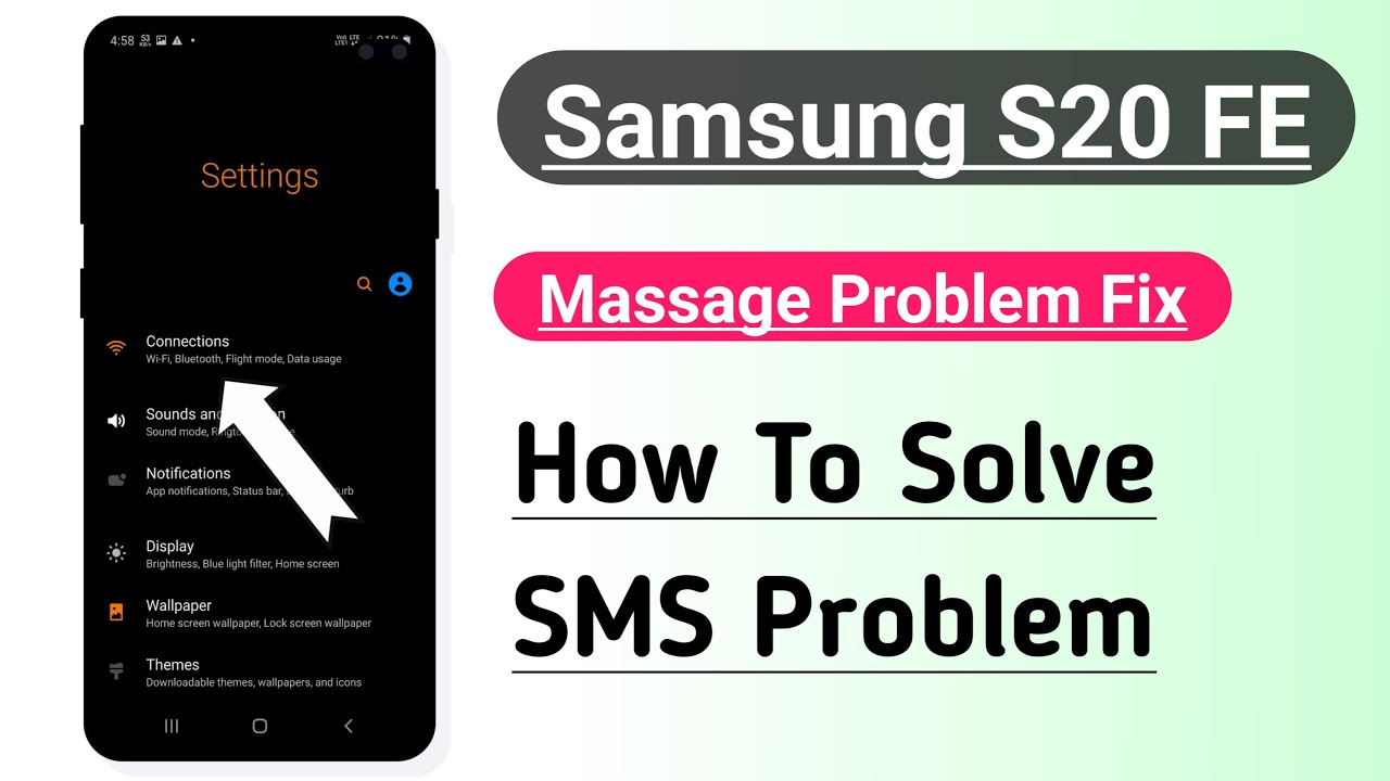 Samsung S20 FE Massage Problem Fix How To Solve SMS Problems YouTube samsung-s20-fe-massage-problem-fix-how-to-solve-sms-problems-youtube