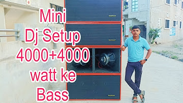 DJ Setup ke liye 2000 Watts ka speaker 2 line array 2 Dual Bass @sai_electronics_washim #dj #saundcheck