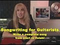 Songwriting for guitarists by doug marks