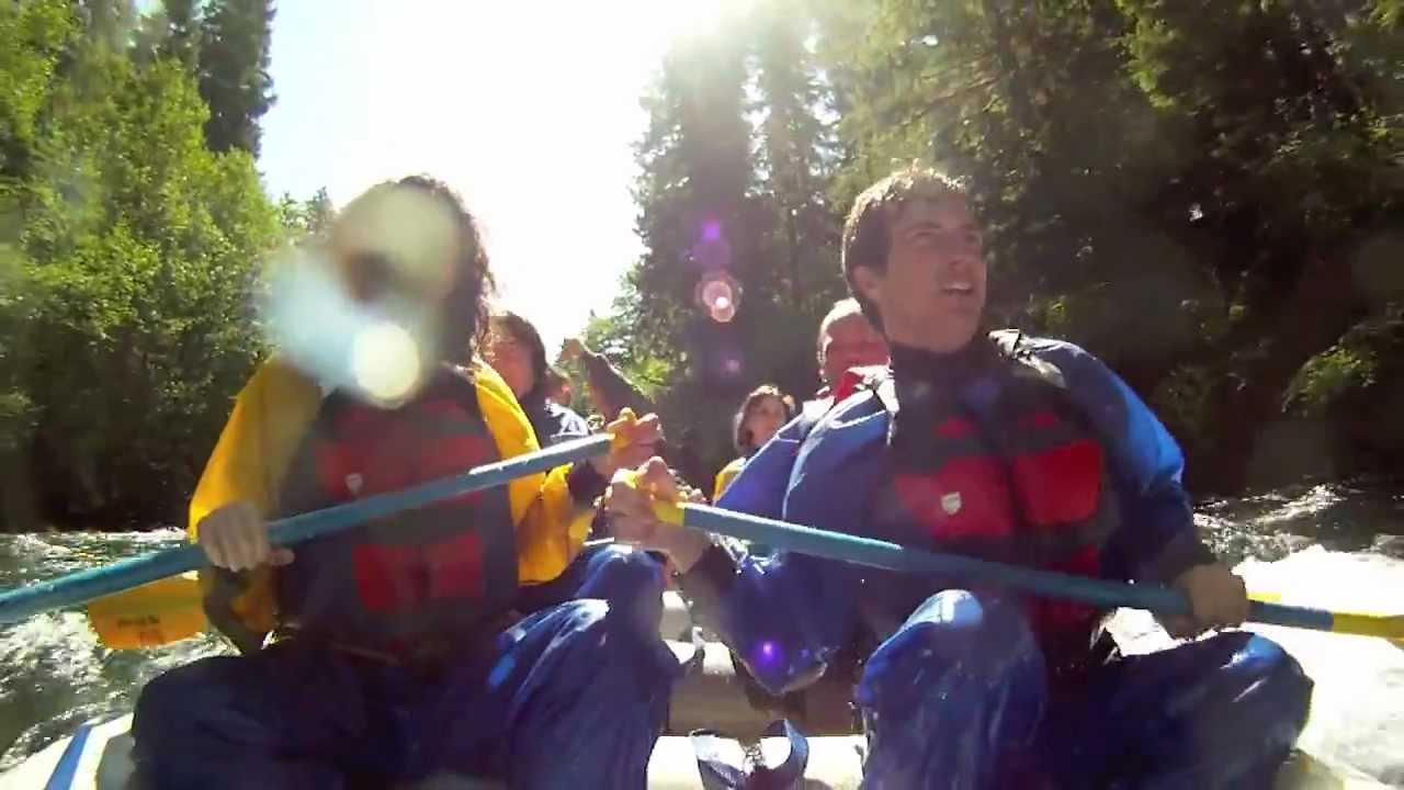 Willamette River Rafting on the McKenzie River, Eugene Oregon - YouTube