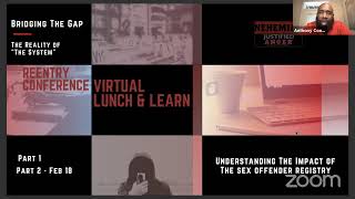 Reentry Lunch & Learn: Understanding the Impact of the Sex Offender Registry