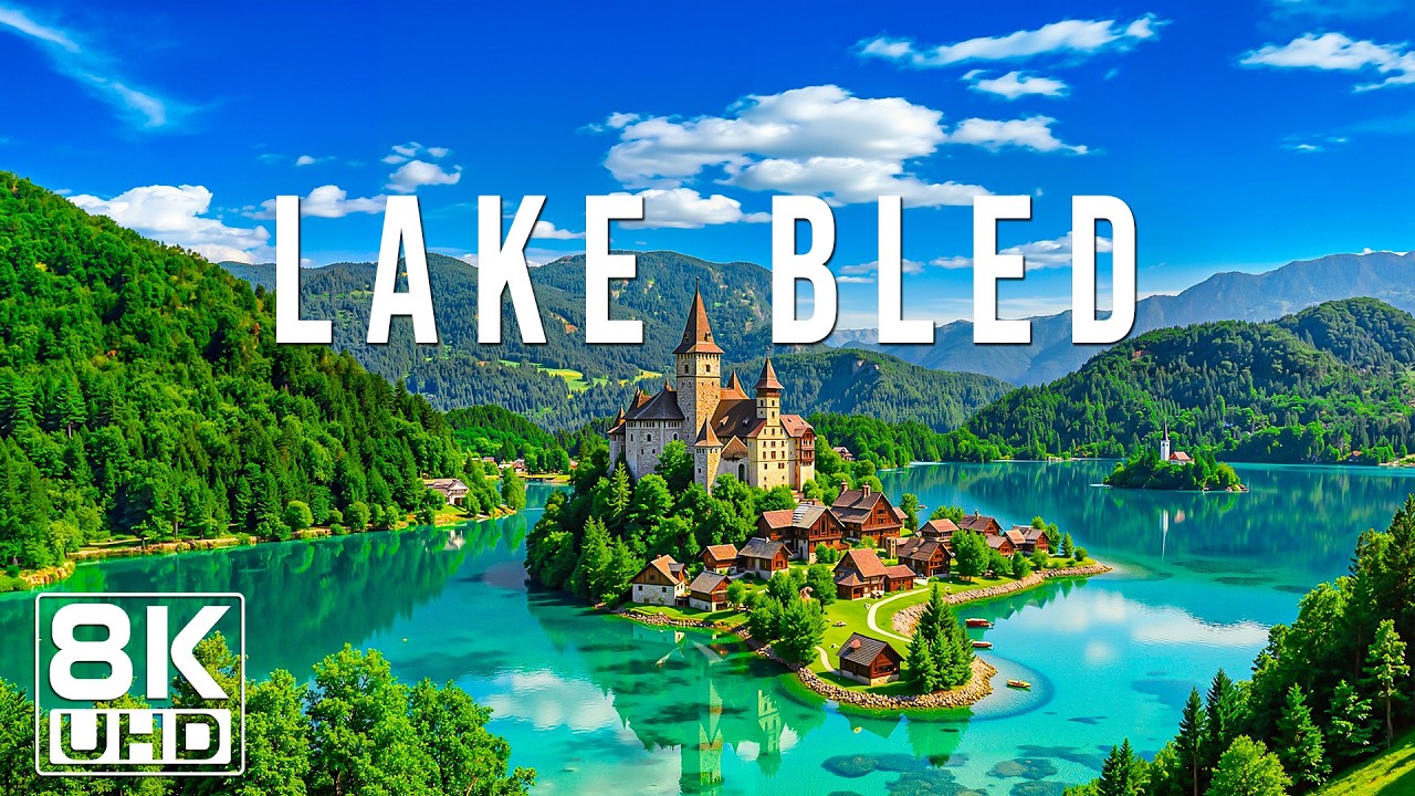 Lake Bled 8K | Misty Mountains, Crystal Waters & Timeless Tranquility