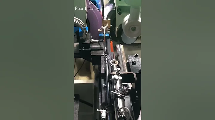 FEDA Vibrating bowl automatic feeder for grinding machine.#machine #auto #factory #engineering #cnc