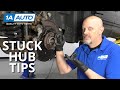 Is Your Car or Truck Wheel Hub Stuck? Tips on Getting it Loose!