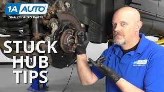 Is Your Car or Truck Wheel Hub Stuck? Tips on Getting it Loose!