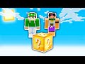 HO GIOCATO A MINECRAFT CON UN SOLO BLOCCO DI LUCKYBLOCK!