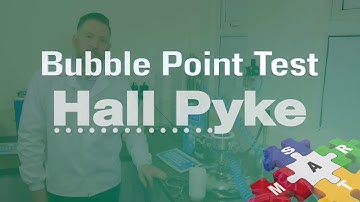 Bubble point test