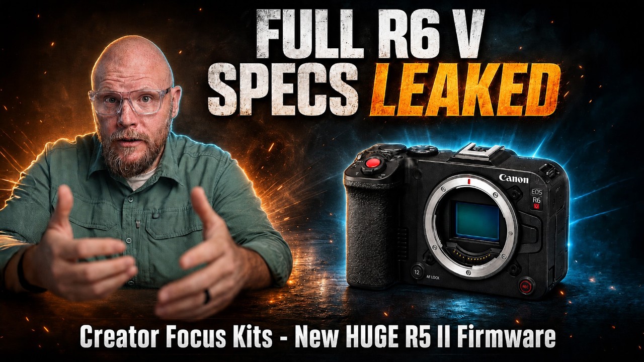 Canon EOS R6V Specs, Release Date & R5 II Firmware 1.3.0