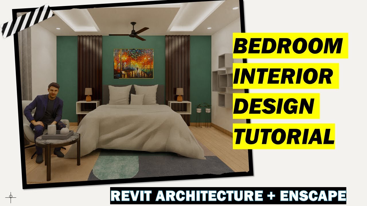 BEDROOM INTERIOR DESIGN TUTORIAL USING REVIT AND ENSCAPE - YouTube