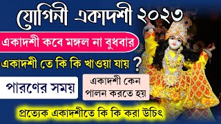 যোগিনী একাদশী ব্রত পালনের নিয়ম 2023 || Yogini Ekadashi Vrat 2023 || যোগিনী একাদশী ২০২৩