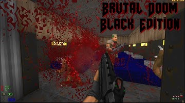 Brutal Doom Black Edition 3.2c + Demonfear | Map01 | Doom Eternal OST | PC Gameplay 4K