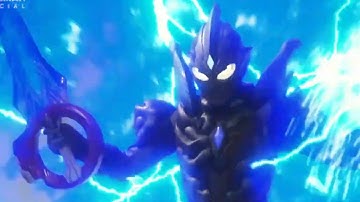 Ultraman Trigger Dark Uses Circle Arms Zaigorg Hyper Key Impact Sword Finish!