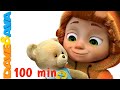 Teddy bear teddy bear turn around  nursery rhymes for kids and children  baby song dave and ava