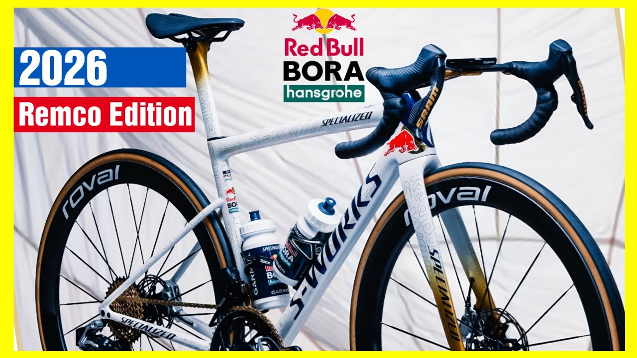 S-Works Tarmac SL8 Remco Edition | Red Bull BORA–hansgrohe’s Ultimate Race Bike !