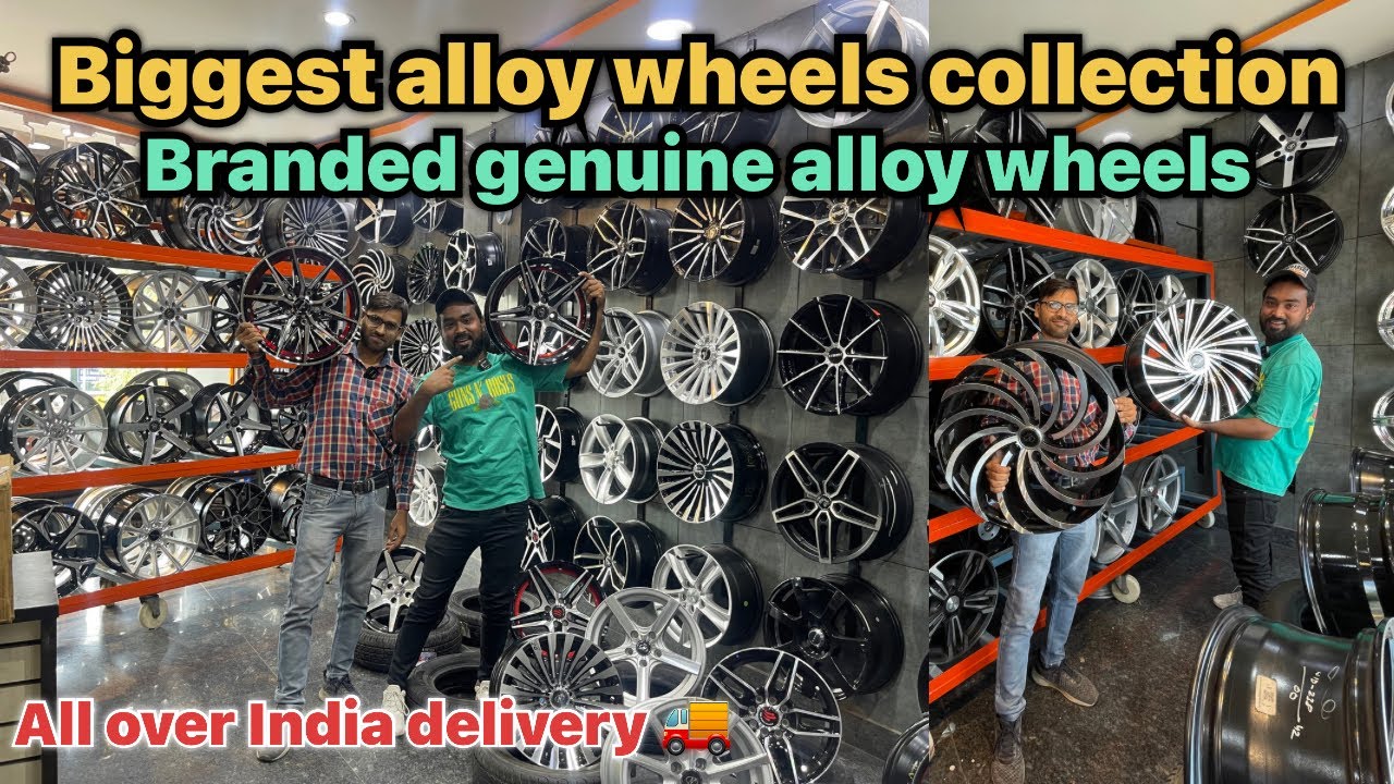 Biggest alloy wheels collection ever alloy wheels market in Delhi