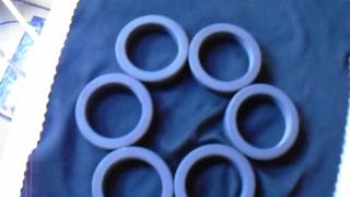 new toys 6  ceramic ring magnets