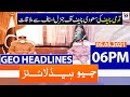 Geo Headlines 06 PM | 5th May 2021