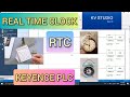 KV Studio: Real time clock RTC Keyence PLC with simulation