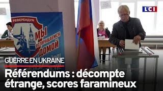 Référendums : décompte étrange, scores faramineux