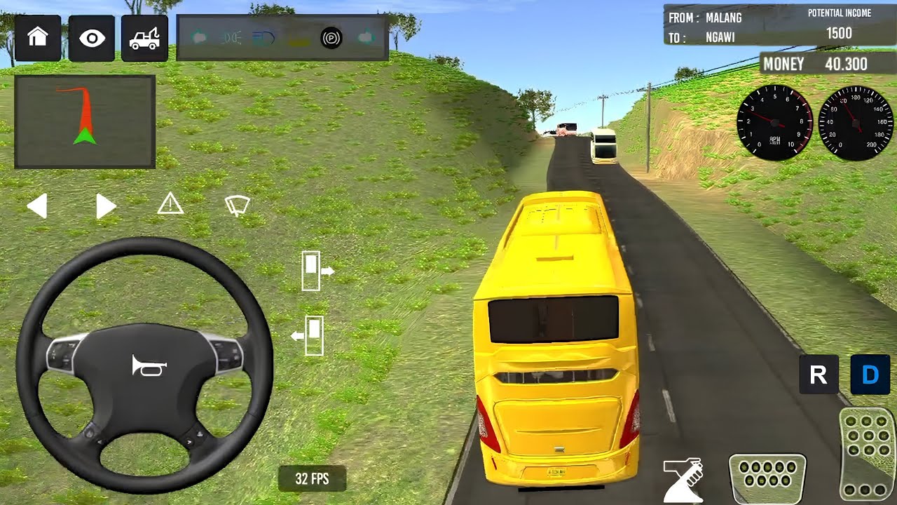 Indonesia Coach bus driving🚌🥶| Euro bus simulator 2026 Android Gameplay 