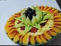 DELICIOUS FRUIT CENTER, HOW TO MAKE -  By J.Pereira Art Carving Fruit