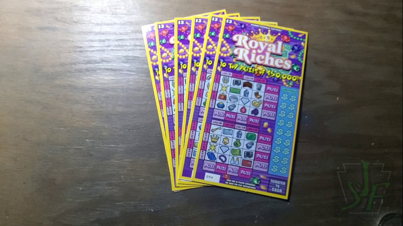 Threes in the Morning. Royal Riches. Lottery Scratch Tickets - YouTube