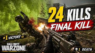 24 Kills to Victory! Final Kill as the Gas Closed In | Warzone Casual BR