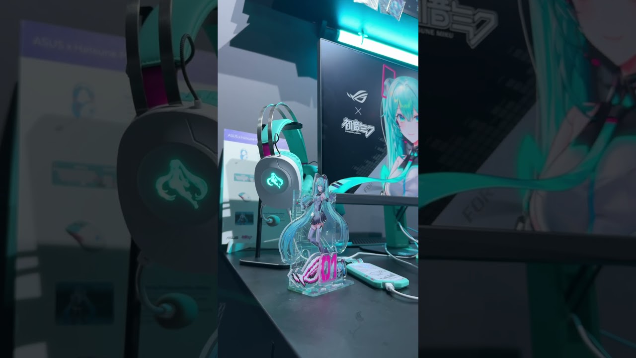 Hatsune Miku x ROG Gaming Gear – Exclusive Showcase at 