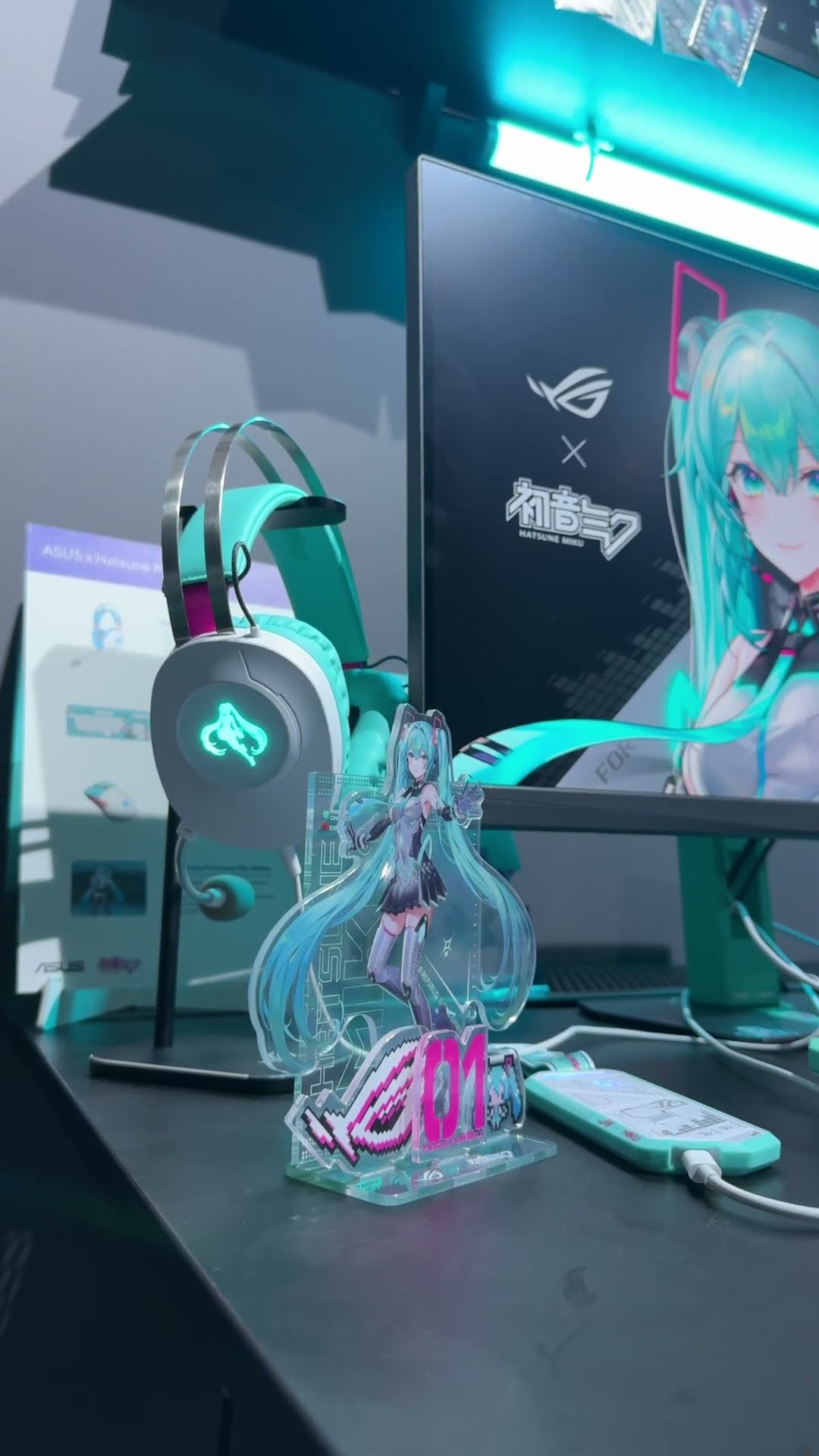Hatsune Miku x ROG Gaming Gear – Exclusive Showcase at