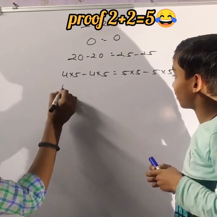 Proof 2+2=5😂😂| Child Expressions😂| #shorts - YouTube
