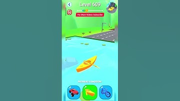 Shape Shifting 👻 GamePlay Walkthrough Level 609 |  #shorts #shapeshifting #trending #gameplay