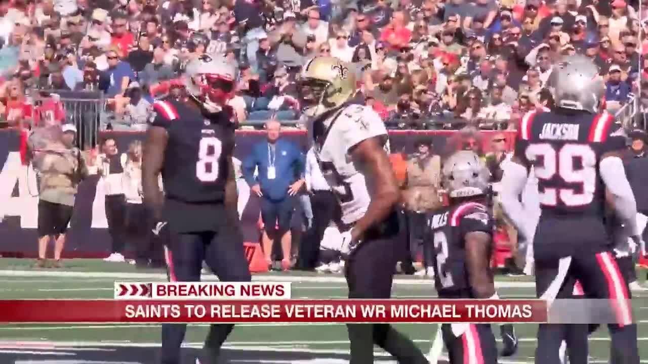 Saints to release veteran WR Michael Thomas