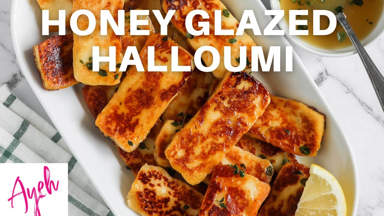Honey Glazed Halloumi