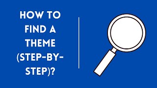 How to Find a Theme (Step-by-Step) | ELA Mini Lesson for Middle & High School Students