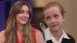Madeline Zima Reacts to THE NANNY Nostalgia as She Watches Rare, On-Set Interviews | ET Then \u0026 Now