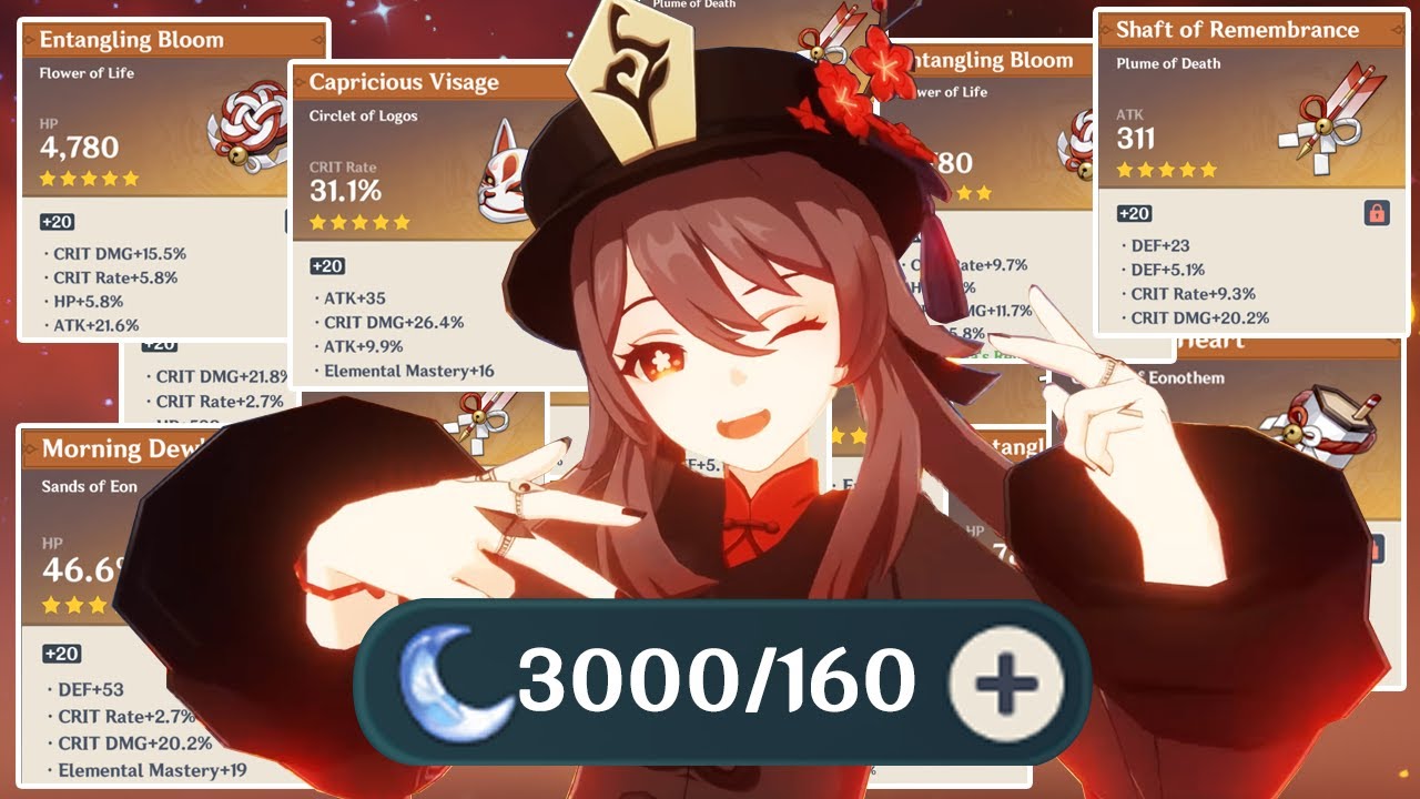 I Spent 3000 Resin Farming For Hu Tao And Got Stage 4 Depression...