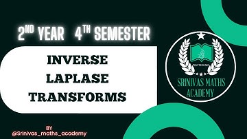 Inverse Laplace transforms3 ||Advanced Engineering maths || Unit 6||@SRINIVAS MATHS