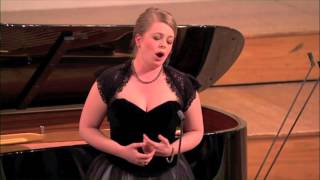 Siobhan Stagg - Winner of Richard Strauss Prize - 