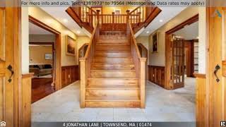 Priced at $475,000 - 4 Jonathan Lane, Townsend, MA 01474