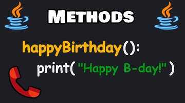 Learn Java methods in 15 minutes! 📞