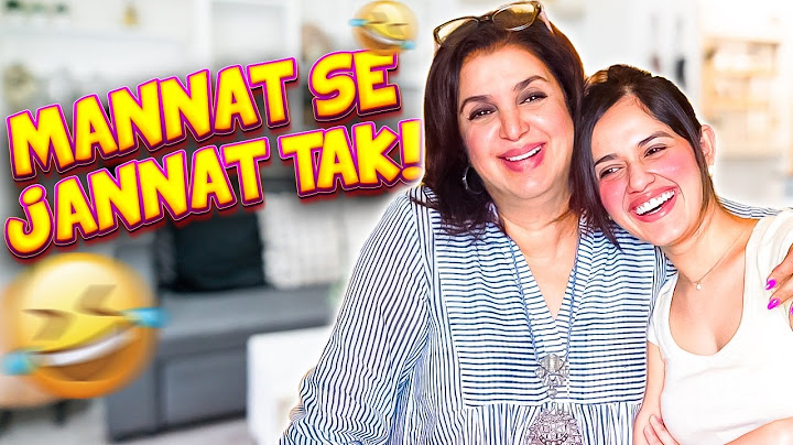 Jannat Bani Bawarchi! | @FarahKhanK